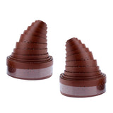 Maxbell 2Pcs Bicycle Handlebar Tape PU Leather Handlebar Strap Breathable 1.9m Brown