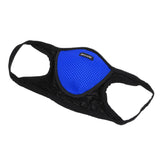 Unisex Cycling Anti-Dust Cotton Half Face Mask Motorcycle Mouth Mask Blue