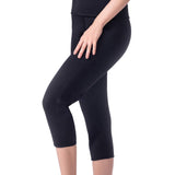 Neoprene Weight Loss Cropped Pants Thermo Shaper Slimming Pants Shapewear L