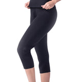 Neoprene Weight Loss Cropped Pants Thermo Shaper Slimming Pants Shapewear M