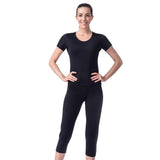 Neoprene Sweat Suit Weight Loss Slimming Shapewear Set Shirt Body Shaper L