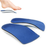 1 Pair 3/4 Length Orthotic Shoe Insole Pads Foot Heel Cushion Pain Relief XS