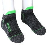 2 Pairs Sports Socks Running Comfortable Short Sock Protect Feet 39-42 Grey
