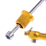 Maxbell Front Rear Quick Release Axle Bicycle Skewer Set for Road Bike Skewers Gold