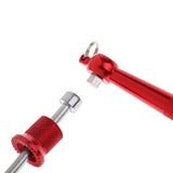 Maxbell Front Rear Quick Release Axle Bicycle Skewer Set for Road Bike Skewers Red