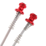 Maxbell Front Rear Quick Release Axle Bicycle Skewer Set for Road Bike Skewers Red
