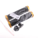 Maxbell 1 Pair Mountain Bike Handlebar Cover Grips Smooth Soft Rubber Handle Gold