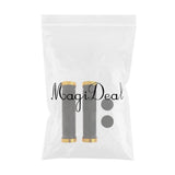 Maxbell 1 Pair Mountain Bike Handlebar Cover Grips Smooth Soft Rubber Handle Gold