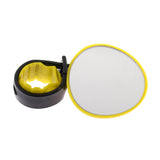Maxbell Universal Cycling Handlebar Adjustable Rearview Mirror Mountain Bike Yellow