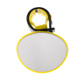 Maxbell Universal Cycling Handlebar Adjustable Rearview Mirror Mountain Bike Yellow