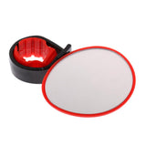 Maxbell Universal Cycling Handlebar Adjustable Rearview Mirror Mountain Bike Red