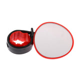 Maxbell Universal Cycling Handlebar Adjustable Rearview Mirror Mountain Bike Red
