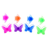 Maxbell Bicycle Plastic Wheel Spoke Colorful Decoration Fish and Butterfly (26pcs)