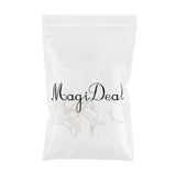 Maxbell 20pcs 40mm Hook Aligners Carp Fishing Line Aligner Hair Rigs Terminal Tool