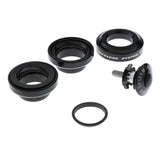 Maxbell Threadless Road Bicycle BikeCycle External Cup Headset 30mm Head Tube black