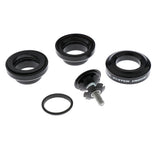 Maxbell Threadless Road Bicycle BikeCycle External Cup Headset 30mm Head Tube black