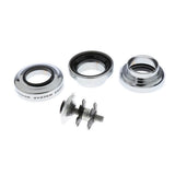 Maxbell Threadless Road Bicycle BikeCycle External Cup Headset 30mm Head Tube silver