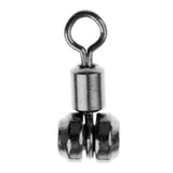 Maxbell 10pcs Fishing Swivels Cross-line Swivels Line Lures Connector Rig Rings L