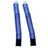 Maxbell 2Pcs Cycling Bike Bicycle Bind Elastic Trousers Pants Band Leg Strap Blue