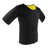 Maxbell Man Neoprene Sport T Shirt Short Sleeve Yoga Fitness Exercise Gym XXL