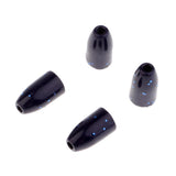 Maxbell Tungsten Weights Bullet Fishing Sinker Worm Weights 4pcs 3.5g Purple