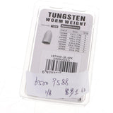 Maxbell Tungsten Weights Bullet Fishing Sinker Worm Weights 4pcs 3.5g Purple