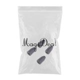 Maxbell Tungsten Weights Bullet Fishing Sinker Worm Weights 4pcs 3.5g Purple