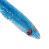 Maxbell Pack of 3 Glitter Soft Plastic Reusable Fishing Lures Baits Life-like EEL Fishing Tackle 11.8 x 0.7 inch