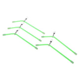 Maxbell 5Pcs Anti Pester Booms with Snap Swivel Luminous Fishing Rig Bent Booms M