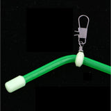 Maxbell 5Pcs Anti Pester Booms with Snap Swivel Luminous Fishing Rig Bent Booms M
