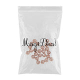 Maxbell 25pcs Fly Tying Slotted Tungsten Beads Heavy Deep Nymphs Head Beads 2.5mm