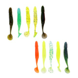 Maxbell 10 Pcs 9.5cm Classic Software Fishing Lure Bionics Creative Soft Bait 6g