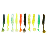 Maxbell 10 Pcs 9.5cm Classic Software Fishing Lure Bionics Creative Soft Bait 6g