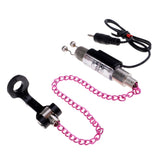 Maxbell Fishing Bite Alarm Hanger Fishing Illuminated Indicator Red