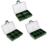 Maxbell Fishing Tackle Box for Hooks Swivels Beads Spinners Baits 8 Compartments
