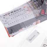 Maxbell 5 Pcs Fishing Line Board Winding Boards Fishing Rod Accessories  White