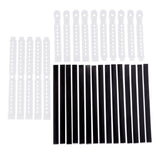 Maxbell 5 Pcs Fishing Line Board Winding Boards Fishing Rod Accessories  White