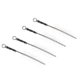 Maxbell Stainless Steel Bighead Hanging Carp Artificial Bait Hair Brush Fishing Hook Accessory