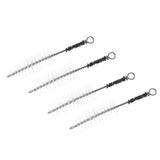 Maxbell Stainless Steel Bighead Hanging Carp Artificial Bait Hair Brush Fishing Hook Accessory