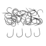 Max 40pcs Saltwater Fishing Hooks Crab Hooks Big Game High-carbon Steel Hooks