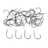 Max 40pcs Saltwater Fishing Hooks Crab Hooks Big Game High-carbon Steel Hooks