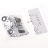 Max 10pcs Spinning Baitcasting Fishing Rod Top Tip Guide Eye Ring Diameter 1.8mm