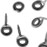 Max 10pcs Fishing Lure Rod Guide Ring Eye Line Ring Ceramic Ring Diameter 3.0mm