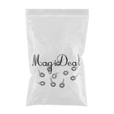 Max 10pcs Fishing Lure Rod Guide Ring Eye Line Ring Ceramic Ring Diameter 3.0mm