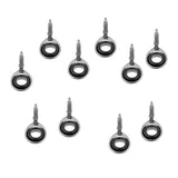 Max 10pcs Fishing Lure Rod Guide Ring Eye Line Ring Ceramic Ring Diameter 3.0mm