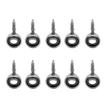 Max 10pcs Fishing Lure Rod Guide Ring Eye Line Ring Ceramic Ring Diameter 3.0mm