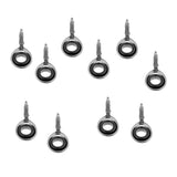 Max 10pcs Fishing Lure Rod Guide Ring Eye Line Ring Ceramic Ring Diameter 3.0mm