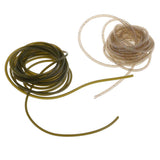 Max 2m Rubber Rig Tube Carp Fishing Rig Sleeves Hook Line Connector Camouflage