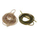 Max 2m Rubber Rig Tube Carp Fishing Rig Sleeves Hook Line Connector Camouflage
