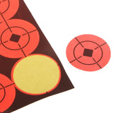 Max 360pcs Shooting Paper Target Florescent Orange Self adhesive Target Stickers